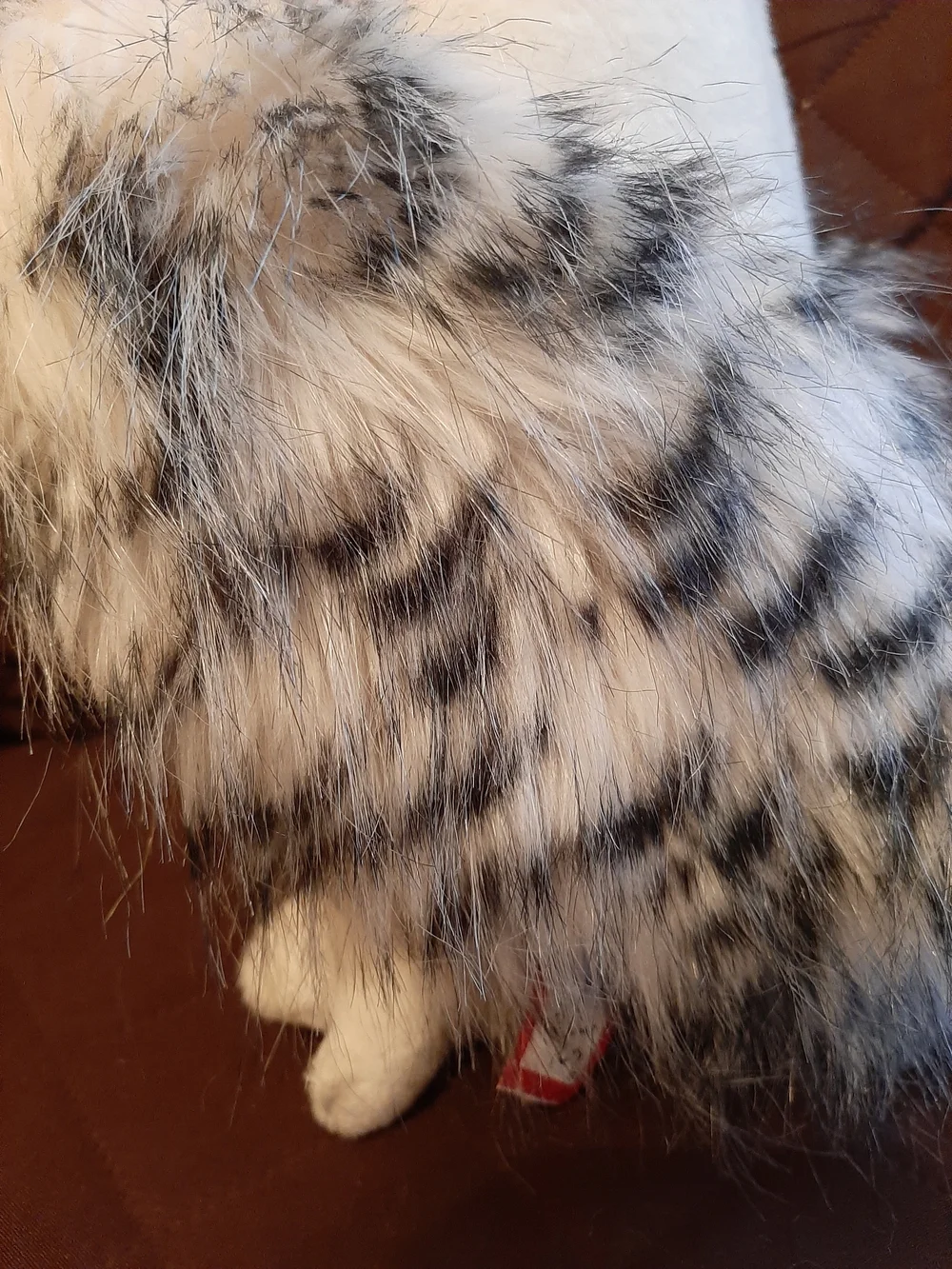 White Plush Snowy Owl Small Pet Toy - Soft Cage-Friendly Plush 11